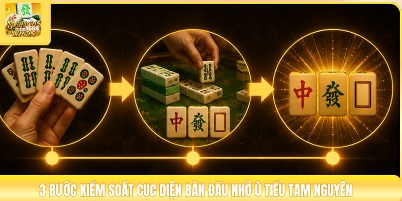 3 bước kiểm soát cục diện bàn đấu nhờ ù tiểu tam nguyên