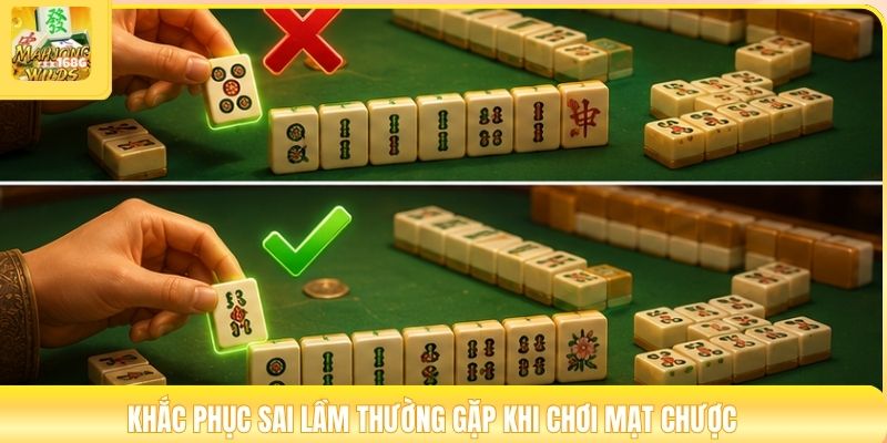 Khắc phục sai lầm thường gặp khi chơi mạt chược