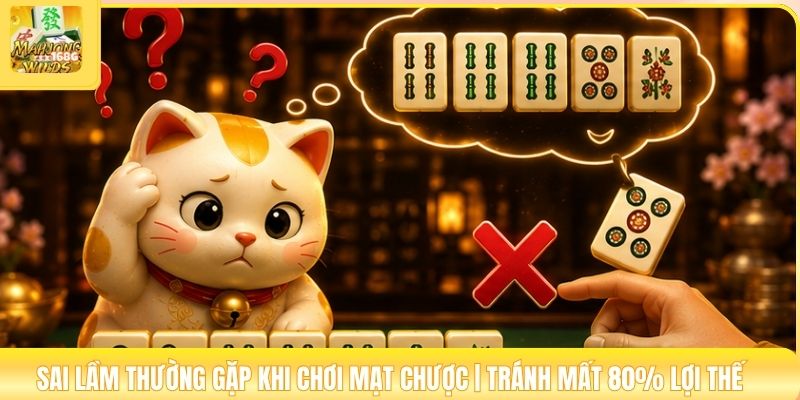 Sai Lầm Thường Gặp Khi Chơi Mạt Chược | Tránh Mất 80% Lợi Thế